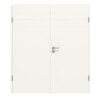 CLASSEN Doppelflügeltür Dynamic 3.25 Weißlack RAL 9016 inkl. Zarge