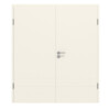 CLASSEN Doppelflügeltür Dynamic 3.27 Weißlack RAL 9010 inkl. Zarge