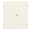 CLASSEN Doppelflügeltür Dynamic 3.29 Weißlack RAL 9010 inkl. Zarge