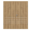 CLASSEN Doppelflügeltür 4.14 Hickory Eiche CPL inkl. Zarge