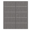 CLASSEN Doppelflügeltür Grigio Eiche CPL 4.8 mit Zarge