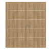 CLASSEN Doppelflügeltür 4.8 Hickory Eiche CPL inkl. Zarge