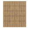 CLASSEN Doppelflügeltür 6.9 Hickory Eiche CPL inkl. Zarge