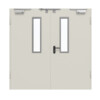 HÖRMANN Innentür-Set 2-flg. Stahl mit Feuerschutzfunktion H3-2 OD mit Lichtausschnitt LA-B1 inkl. Eck- und Ergänzungszarge Vario B53