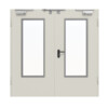HÖRMANN Innentür-Set 2-flg. Stahl mit Feuerschutzfunktion H3-2 OD mit Lichtausschnitt LA-B3 inkl. Eck- und Ergänzungszarge Vario B53