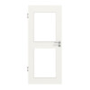 HUGA Innentür Weiß ähnlich RAL 9016 Lack Basic mit Lichtausschnitt LA 12