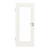 HUGA Innentür Weiß ähnlich RAL 9016 Mattlack Basic mit Lichtausschnitt LA 8