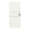 Innentür Linea Black 04 Weißlack RAL 9016