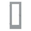 JELD-WEN Innentür Flint Grey Optima DuriTop CPL mit Lichtausschnitt LÖ-20