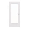 JELD-WEN Innentür Grauweiß Optima DuriTop CPL mit Lichtausschnitt LÖ-20