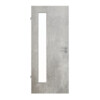 JELD-WEN Innentür Trend Concrete Hell Optima DuriTop CPL mit Lichtausschnitt LÖ-62 bandseitig