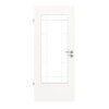 WESTAG Innentür Arctic Weiß A 222 RAL 9016 PortaLit CPL mit Lichtausschnitt LA-DIN Sprosse 3