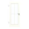 GARANT Zimmertür U11026SD Kristallweiß GHK08 mit Lichtausschnitt LA-2 Sprosse SP0