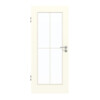 GARANT Zimmertür W980ST15 Platinweiß GHK08 mit Lichtausschnitt LA-2 Sprosse SP0