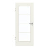GARANT Zimmertür 0135-60 Rain Resopal mit Lichtausschnitt LA-2 Sprosse SP10