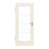 GARANT Zimmertür 0140-60 Dawn Resopal mit Lichtausschnitt LA-2 Sprosse SP10