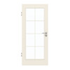 GARANT Zimmertür 0140-60 Dawn Resopal mit Lichtausschnitt LA-3 Sprosse SP1