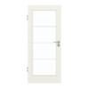 GARANT Zimmertür 0135-60 Rain Resopal mit Lichtausschnitt LA-3 Sprosse SP10