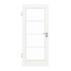 GARANT Zimmertür U11209SD Edelweiß GHK08 mit Lichtausschnitt LA-3 Sprosse SP10