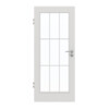 GARANT Zimmertür 0160-60 Silver Grey CePaL mit Lichtausschnitt LA-3 Sprosse SP2