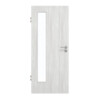 GARANT Zimmertür Authentic Grigio CePaL mit Lichtausschnitt LA-4 bandseitig