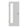GARANT Zimmertür D92-60 Dove Grey Resopal mit Lichtausschnitt LA-4 bandseitig