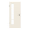GARANT Zimmertür 0140-60 Dawn Resopal mit Lichtausschnitt LA-4 bandseitig Sprosse SP10