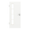 GARANT Zimmertür U11209SD Edelweiß GHK08 mit Lichtausschnitt LA-4 bandseitig Sprosse SP10