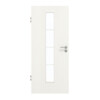 GARANT Zimmertür Authentic Bianco CePaL mit Lichtausschnitt LA-4 mittig Sprosse SP10
