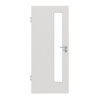 GARANT Zimmertür 0160-60 Silver Grey CePaL mit Lichtausschnitt LA-4 schlossseitig