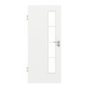GARANT Zimmertür D354-60 Designer White Resopal mit Lichtausschnitt LA-4 schlossseitig Sprosse SP10