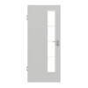 GARANT Zimmertür D92-60 Dove Grey Resopal mit Lichtausschnitt LA-4 schlossseitig Sprosse SP10