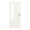 GARANT Zimmertür Authentic Bianco CePaL mit Lichtausschnitt LA-5 bandseitig