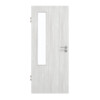GARANT Zimmertür Authentic Grigio CePaL mit Lichtausschnitt LA-5 bandseitig