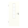 GARANT Zimmertür U11026SD Kristallweiß GHK08 mit Lichtausschnitt LA-5 mittig Sprosse SP10