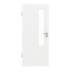 GARANT Zimmertür D354-60 Designer White Resopal mit Lichtausschnitt LA-5 schlossseitig