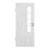 GARANT Zimmertür Authentic Grigio CePaL mit Lichtausschnitt LA-5 schlossseitig Sprosse SP10