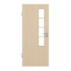 GARANT Zimmertür Authentic Sand GCK08 mit Lichtausschnitt LA-5 schlossseitig Sprosse SP10