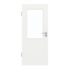 GARANT Zimmertür D354-60 Designer White Resopal mit Lichtausschnitt LA-6