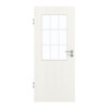 GARANT Zimmertür Authentic Bianco CePaL mit Lichtausschnitt LA-6 Sprosse SP2
