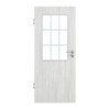 GARANT Zimmertür Authentic Grigio CePaL mit Lichtausschnitt LA-6 Sprosse SP2