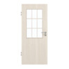 GARANT Zimmertür Authentic Perl GCK08 mit Lichtausschnitt LA-6 Sprosse SP2