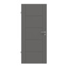HÖRMANN Innentür Groove 13 Staubgrau RAL 7037 Lack DesignLine