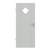 HÖRMANN Innentür Groove 20 Grau RAL 7035 Lack DesignLine mit Lichtausschnitt LA 6