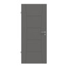 HÖRMANN Innentür Groove 22 Staubgrau RAL 7037 Lack DesignLine