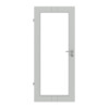 HÖRMANN Innentür Groove 23 Grau RAL 7035 Lack DesignLine mit Lichtausschnitt LA 27
