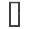 HÖRMANN Innentür Groove 27 Anthrazit RAL 7016 Lack DesignLine mit Lichtausschnitt LA 27