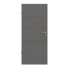 HÖRMANN Innentür Groove 27 Staubgrau RAL 7037 Lack DesignLine