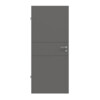 HÖRMANN Innentür Groove 29 Staubgrau RAL 7037 Lack DesignLine