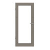 HÖRMANN Innentür Groove 31 Taupe RAL 7048 Lack DesignLine mit Lichtausschnitt LA 27
